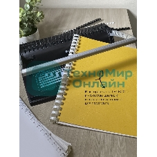 Пластиковые пружины 28 мм белые/черные 25+25 шт./Пружины пластиковые 28 мм белые/черные (231-260 листов) 25+25 шт