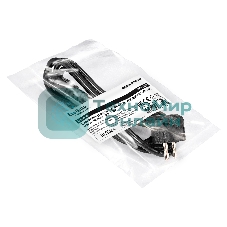 Кабель питания ExeGate Power PC-1,8P (Евровилка угловая Schuko->C13, VDE-250V-3*1.0мм2, медь, черный, 16A, 1.8 м)