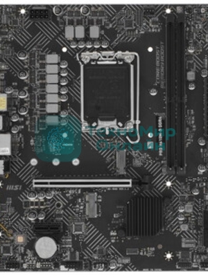 Материнская плата MSI PRO H610M-B, LGA1700, Intel H610, 2xDDR5, 4xSATA, 1xM.2, 1xPCIe 4.0 x16, 1xPCIe x1, 1xHDMI, 1xDP, 1x1Gb LAN, 2xUSB 3.2 Gen 1, 4xUSB 2.0, 3x3.5 мм, 7.1, micro-ATX