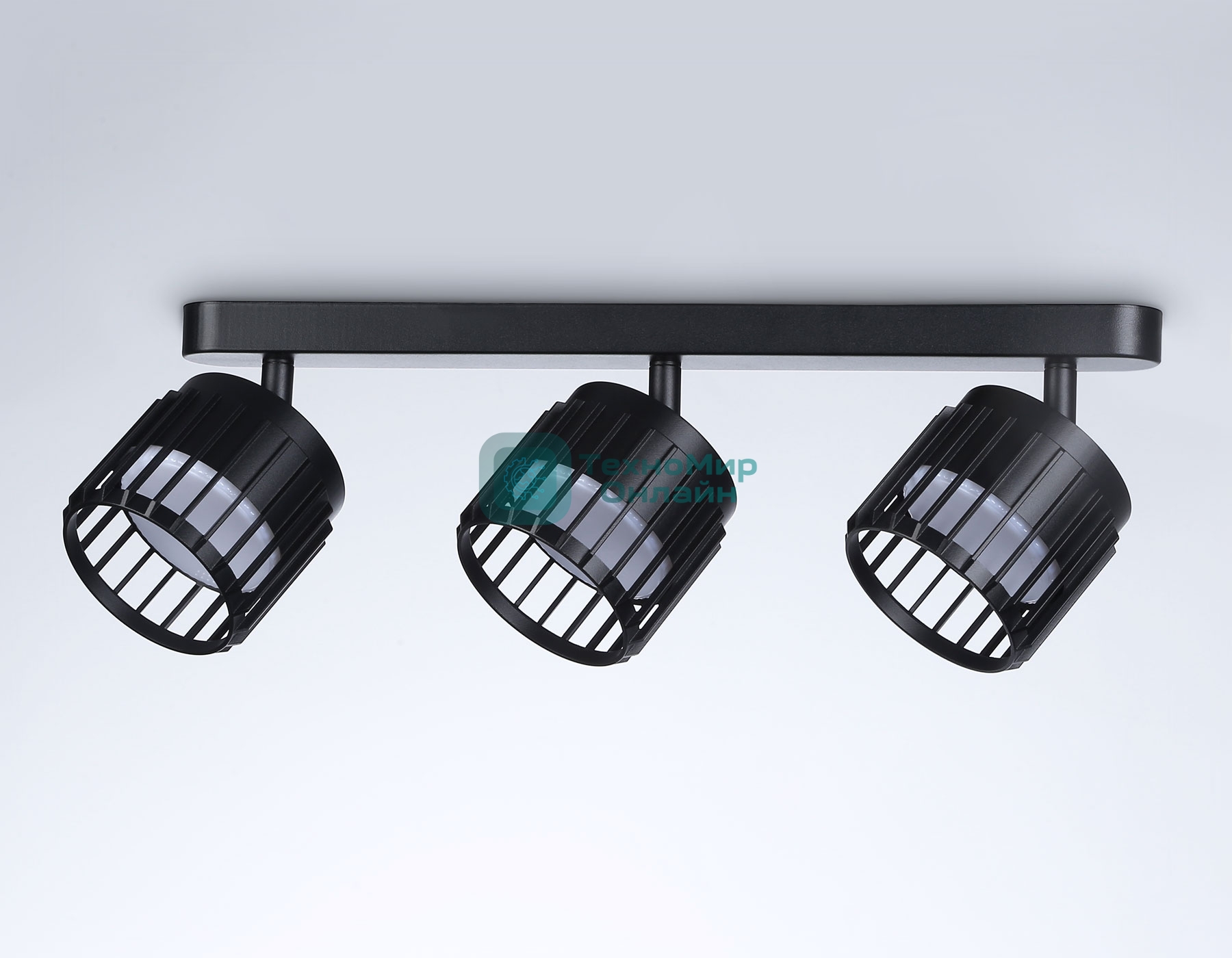 Светильник Ambrella light TN71168/3 BK черный GX53/3 400*100*125