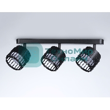 Светильник Ambrella light TN71168/3 BK черный GX53/3 400*100*125