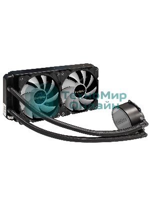 Система жидкостного охлаждения ExeGate BlackWater-240.PWM.ARGb черный, 120 мм, алюминий, 2000 об/мин, 27 дБ, 4 pin, 220 Вт