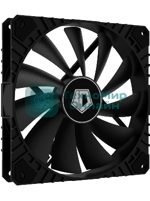 Вентилятор для корпуса ID-Cooling WF-14025-XT BLACK черный, 140 мм, 1600 об/мин, 32.6 дБ, 4 pin