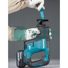 Пила сабельная Makita DJR188Z 18В, Li-ion, 0-3000об\м, ход-20мм, рез-255мм