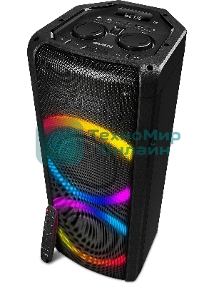 Портативная акустика SVEN АС PS-710 черный 100 Вт Bluetooth