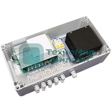 Уличный PoE коммутатор OSNOVO SW-60812/W - на 11 портов. Встроенная грозозащита. Соответствует стандартам PoE IEEE 802.3af/at/bt. Автоматическое определение PoE устройств. Суммарная мощность PoE до 240W. В комплекте оптическая розетка.