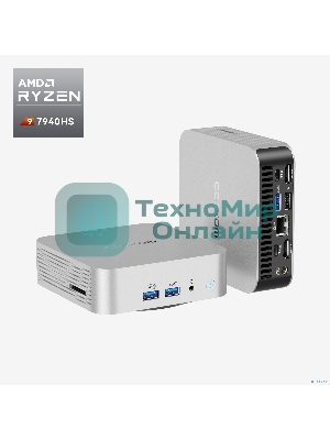 Мини ПК GEEKOM A7 MAX, GMA7MAXR97940HS -161-EU, AMD Ryzen R97940HS, 16GB+1TB, WIN11 Pro