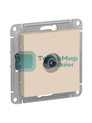 Механизм розетки TV ATLAS DESIGN оконечный 1DB беж. SchE ATN000291