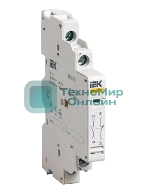 Контакт дополнительный 1НО+1НЗ ДКП32-11 IEK DMS11D-AE11
