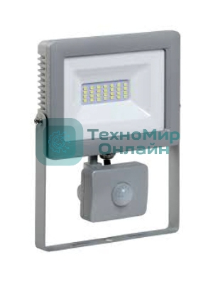 Прожектор IEK LPDO702-30-K03 СДО 07-30Д светодиодный серый с ДД IP44 IEK