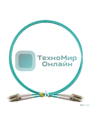 Патч-корд волоконно-оптический ExeGate FC-D-503-LC-LC-1M-LSZH (Шнур ВО MM 50/125 (OM3), LC/UPC-LC/UPC, Duplex, LSZH, 1м)