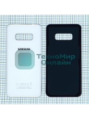 Задняя крышка для Samsung G970 Galaxy S10E белый