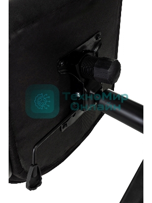 Кресло Бюрократ CH 002 3C11 черный, ткань