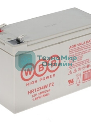Батарея для ИБП WBR HR 1234W (12V 9Ah)