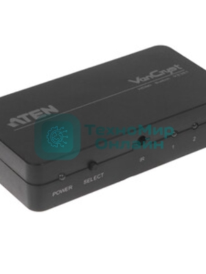 Переключатель электронный HDMI ATEN VS381-AT 3>1 телевизор/панель/монитор/проектор, без шнуров, (1920x1200 60Hz;480P/720P/1080i/1080P;HDMI 1.3/HDCP
