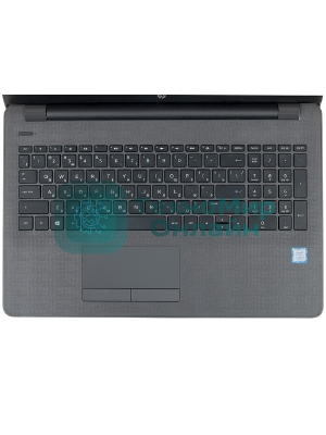 Клавиатура для ноутбука HP 15-BW 250 G6 серебристая с подсветкой