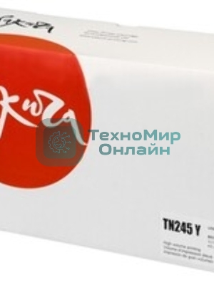 Картридж лазерный Sakura TN245C для Brother HL-3140/3150/3170, DCP-9020, MFC-9140/9330/9340, желтый, 2 200к.