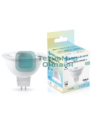 Лампа светодиодная Ambrella light 170714 LED MR16 7W IC GU5.3 4000K 175-265V 38°