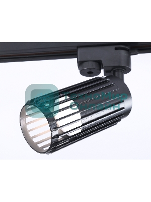 Трековый однофазный светильник Ambrella light GL5158 BK черный GU10 D60*120