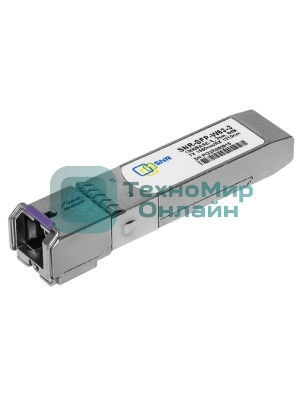 Модуль SNR SFP WDM, дальность до 3км (6dB), 1550нм