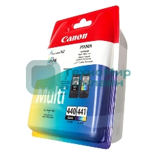 Картридж струйный Canon PG-440/CL-441 5219B005 черный/трехцветный x2уп. для Canon MG2140/MG3140 (180 стр.)