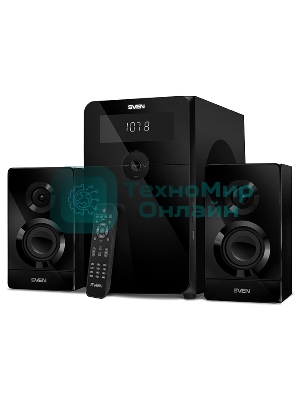 Акустическая система SVEN AC MS-2250, черный (80Вт, FM-тюнер, USB/SD, дисплей, ПДУ, Bluetooth)
