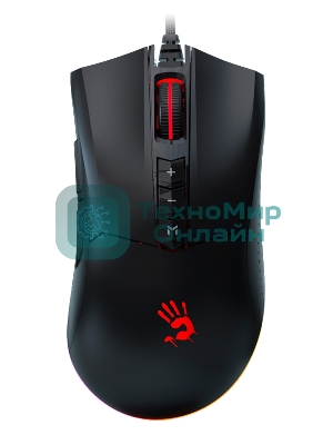Мышь проводная A4Tech Bloody ES9 Plus черный, 10000 dpi, USB, кнопки - 8