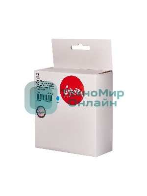 Картридж струйный Sakura C4911A (№82 Cyan) для HP, голубой, 72 мл.