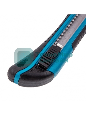 Нож Gross 170 мм, обрезин. ABS - корпус, выдв.сегм. лезвие 18 мм (SK-5), метал. напр-щая, 5 лезвий