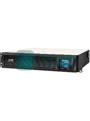 Источник бесперебойного питания APC Smart-UPS C 1000VA/600W, 2U RackMount, 230V, Line-Interactive, LCD, 1 year warranty(REP. SMC1000I-2U)