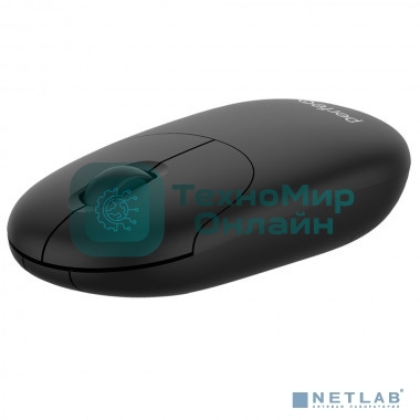 Мышь беспроводная Perfeo SLIM черный, 1200 dpi, радиоканал, USB, кнопки - 3