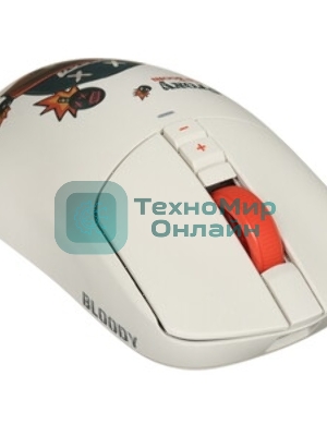 Мышь беспроводная/проводная A4Tech Bloody R72 Ultra Duo Proxy Boom бежевый, 20000 dpi, USB Type-A/Type-C, радиоканал, кнопки-7