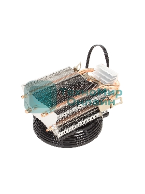 Кулер для процессора AeroCool/Formula Verkho 2 серебристый, 90 мм, алюминий/медь, 2000 об/мин, 25 дБ, 4 pin, 110 Вт, 125 мм