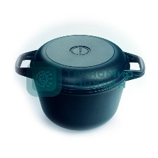 Казан с крышкой-сковородой, 3 л НЕВА-МЕТАЛЛ 6830