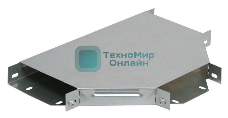 Ответвитель для лотка Т-образ. горизонт. 100х50 с кр. IEK CLP1T-050-100