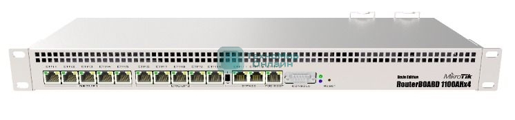 Маршрутизатор 10/100/1000M 13PORT RB1100AHX4 MIKROTIK