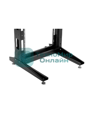 Стойка телекоммуникационная универсальная ЦМО 33U однорамная,цвет черный (СТК-33-9005) (1 коробка)