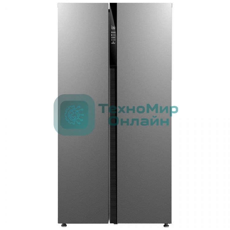 Холодильник Бирюса SBS 587 I нержавеющая сталь двухкамерный 335/175л морозилка сбоку, No Frost, Side by Side