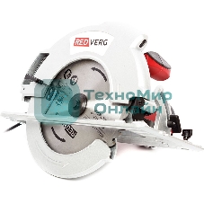Дисковая пила RedVerg RD-CS220-85. 2200Вт; диск 235/30мм; 4700 об/мин; пропил: при 90