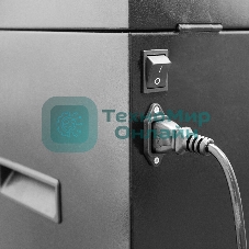 Шредер Heleos УО55-7 черный (секр.P-7) фрагменты 7лист. 55лтр.