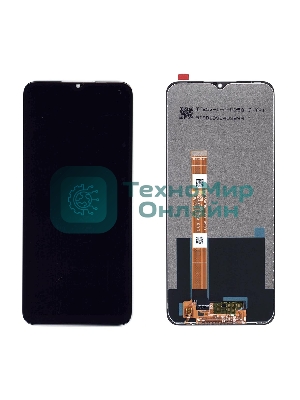 Дисплей для Realme 5 черный