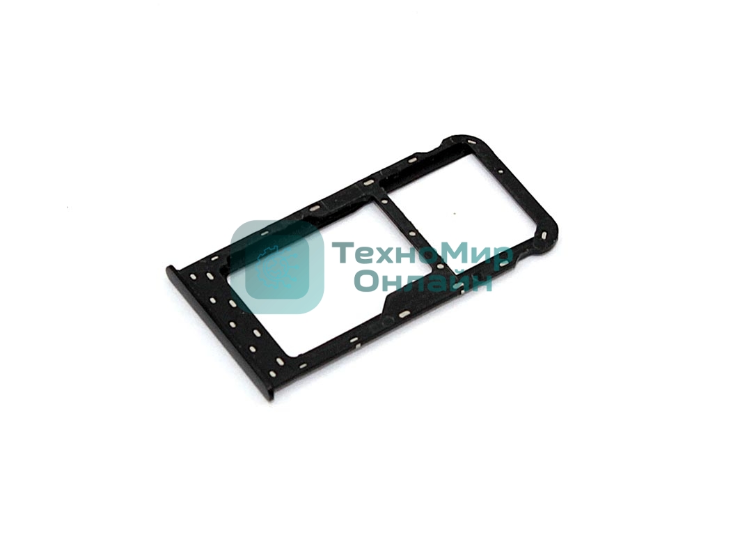 Лоток для SIM-карты Huawei Enjoy 7S черный