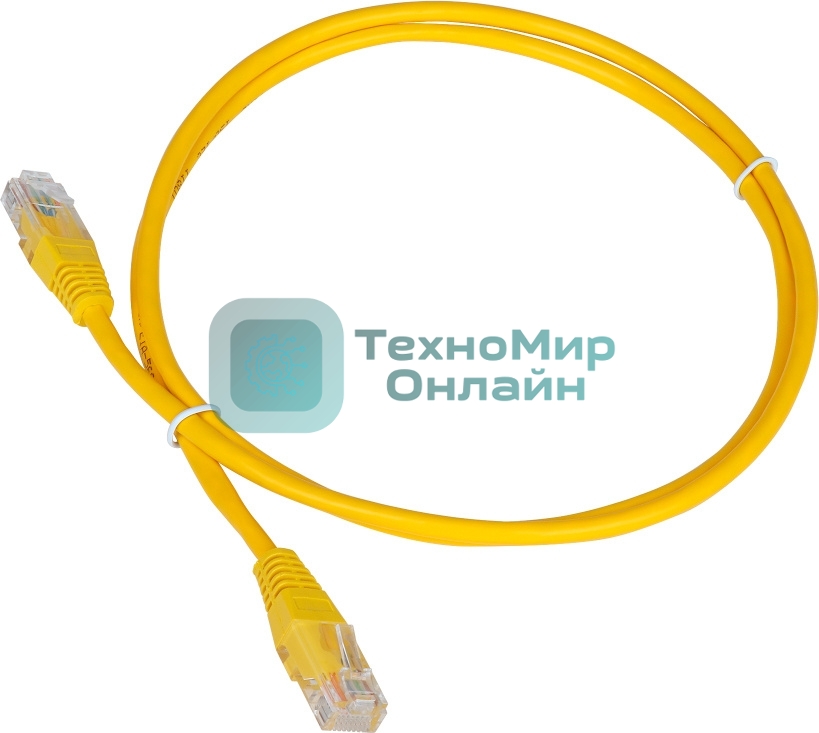 Патч-корд LANMASTER TWT-45-45-0.3-YL UTP RJ-45 вил.-вилка RJ-45 cat.5e 0.3м желтый ПВХ (уп.:1шт)