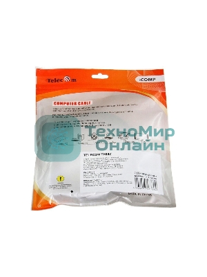 Кабель-переходник Telecom (TA682-1.8M) 4K*60Hz 1.2V Mini DisplayPort M <--> DisplayPort M 1,8м 6926123463314