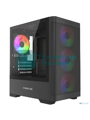 Корпус PowerCase Mistral Micro A13B, Micro-Tower, чёрный