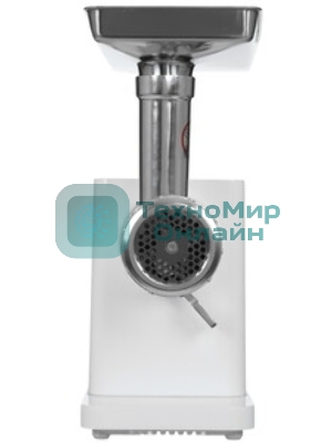 Мясорубка электрическая Haier HG-700 белый, 1900 Вт, 3.0 кг/мин, реверс, защита от перегрузки, металлический лоток, насадки - 5