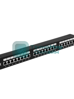 Патч-панель кат.5Е STP, 24 порта (IDC Dual) 1U патч-панель кат.5Е STP, 24 порта (IDC Dual)
