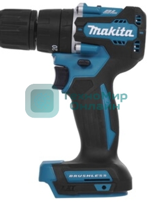 Дрель-шуруповерт Makita DHP487Z, 18 В, 0 Ач, 40 Нм, бесщеточный, ударный