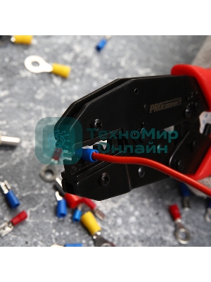 Кримпер PROconnect HT-336 N для обжима изолированных и неизолированных гильз 1.5-10.0 мм²