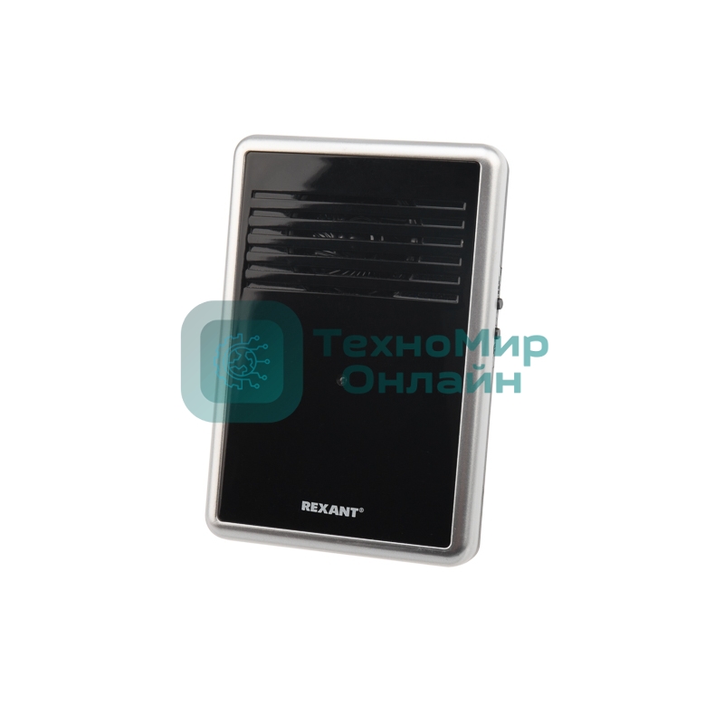 Звонок дверной беспроводной Rexant c цифровым кодированием, влагозащищенной кнопкой IP44 и регулировкой громкости RX-30